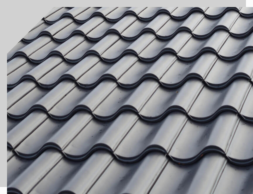 Tile roofing.